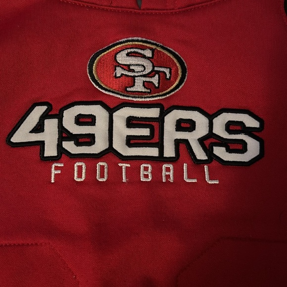 NFL 49ers kids sweater, size 18 months - Picture 2 of 6